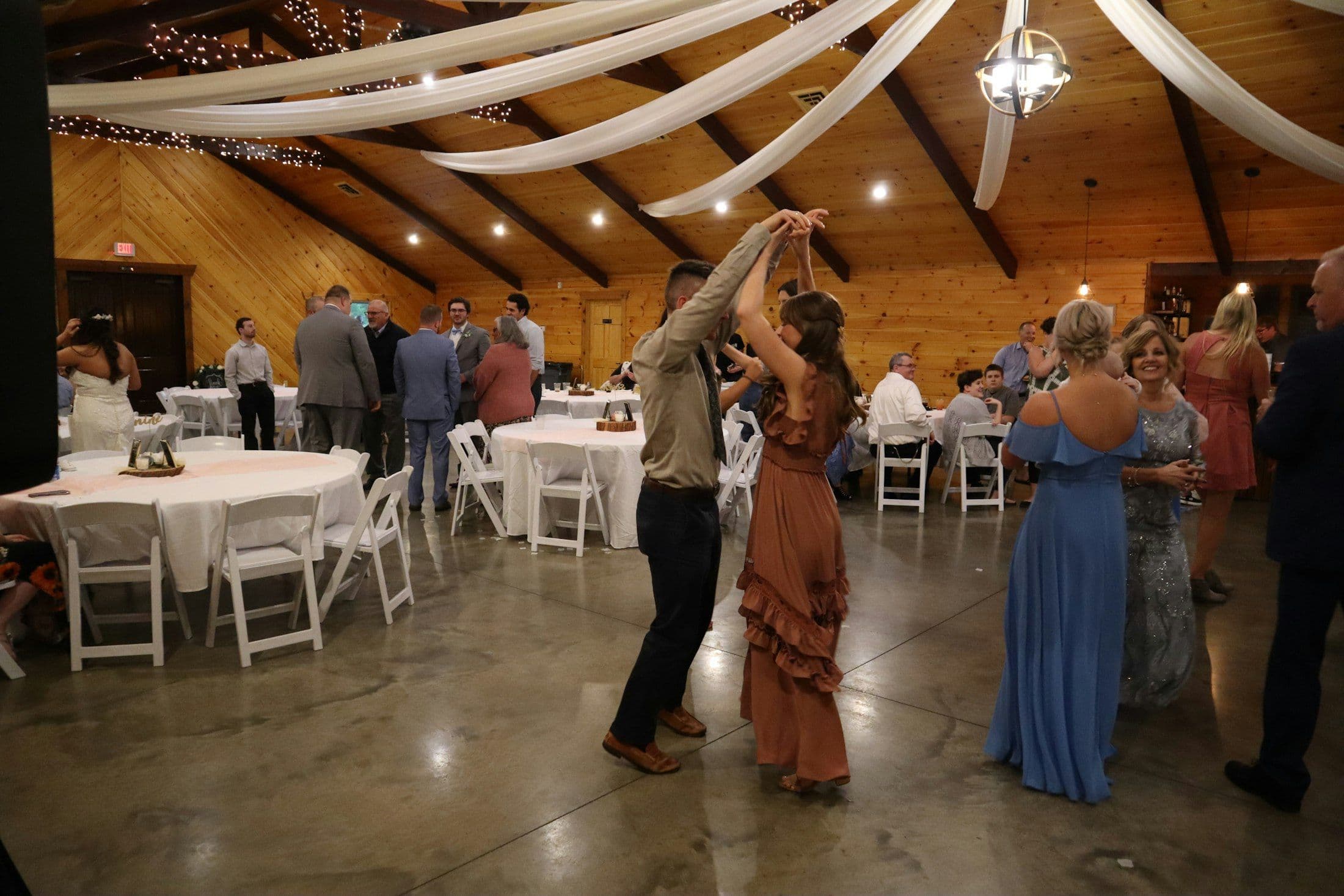 Sofia and Marc's first dance in the barn
